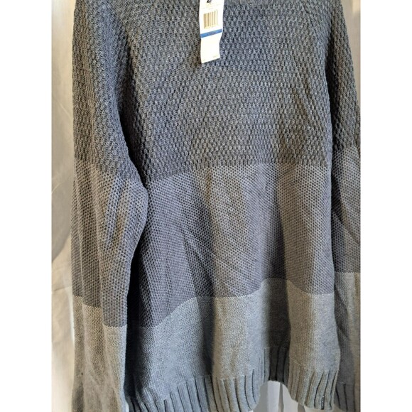 Calvin Klein Men's Pullover Crew Neck Black Sweater Knit Cotton XL 36543 - Picture 3 of 11